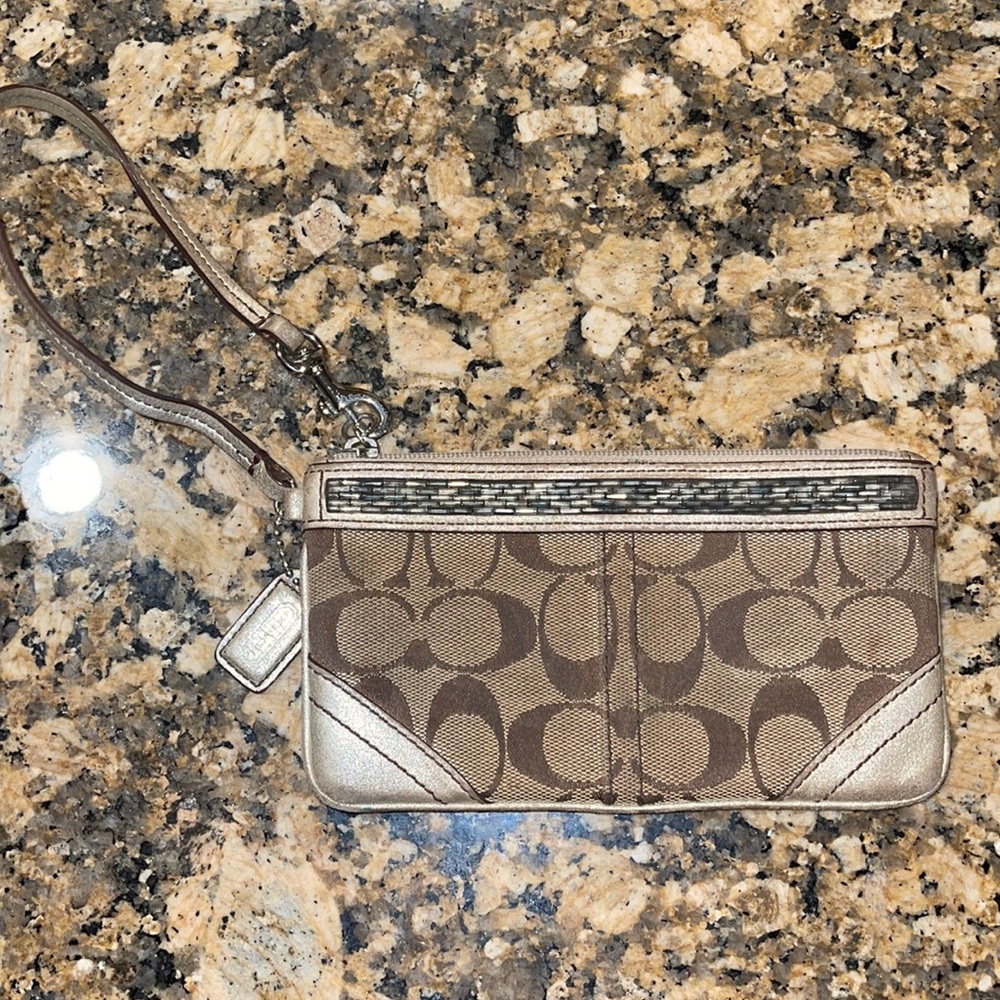 Coach wristlet